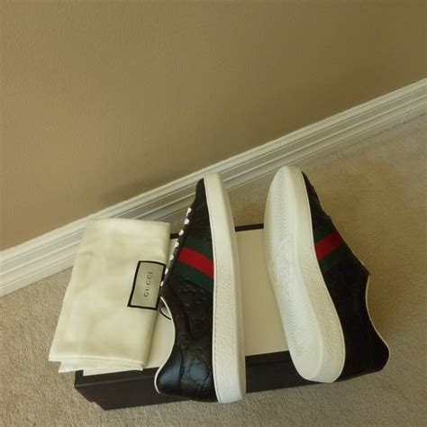 gucci sneakers 9g|Gucci gg embossed sneakers.